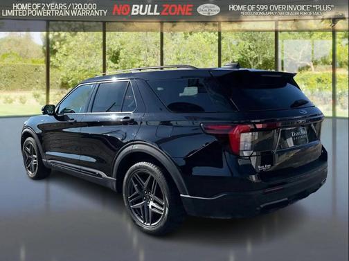 AGATE BLACK METALLIC 2025 Ford Explorer ST-Line