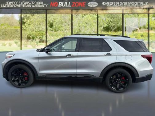 ICONIC SILVER METALLIC 2020 Ford Explorer ST