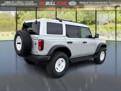 Avalanche Gray 2026 Ford Bronco Heritage Edition