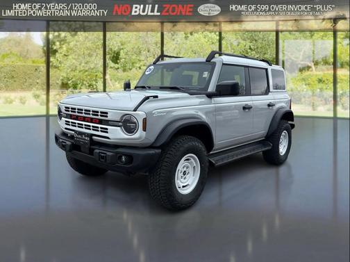 AVALANCHE GRAY 2026 Ford Bronco Heritage Edition