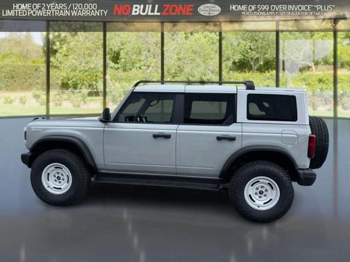 Avalanche Gray 2026 Ford Bronco Heritage Edition