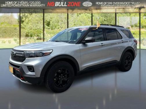 ICONIC SILVER METALLIC 2022 Ford Explorer Timberline