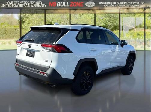 Super White 2021 Toyota RAV4 LE