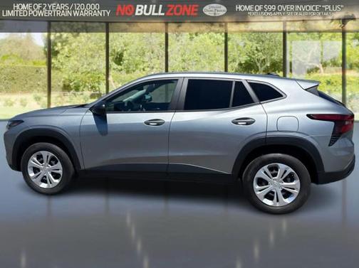 Sterling Gray Metallic 2024 Chevrolet Trax LS