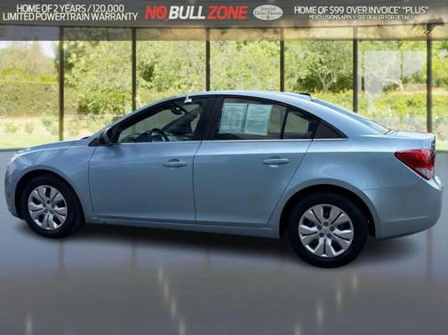 Ice Blue Metallic 2012 Chevrolet Cruze LS