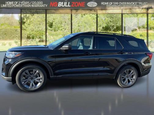 AGATE BLACK METALLIC 2026 Ford Explorer Active