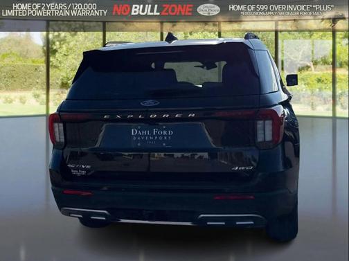 AGATE BLACK METALLIC 2026 Ford Explorer Active