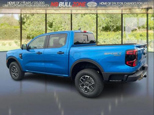 Velocity Blue Metallic 2026 Ford Ranger XLT