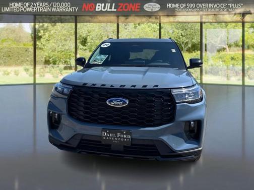 Vapor Blue Metallic 2026 Ford Explorer ST-Line