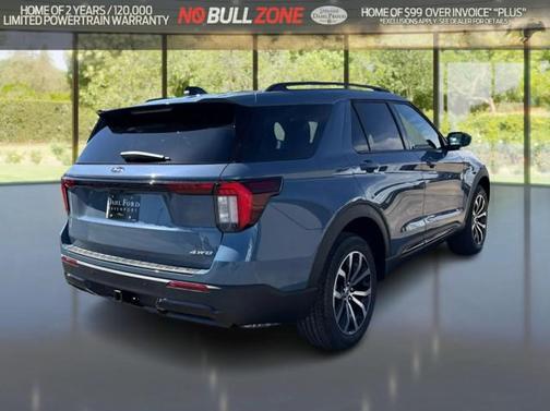 Vapor Blue Metallic 2026 Ford Explorer ST-Line