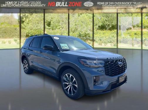Vapor Blue Metallic 2026 Ford Explorer ST-Line