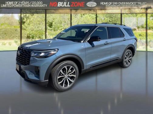 Vapor Blue Metallic 2026 Ford Explorer ST-Line