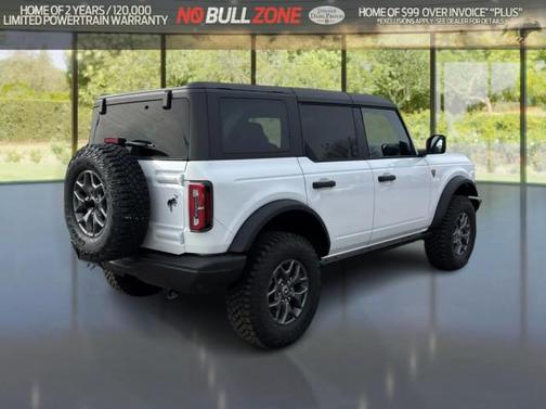 OXFORD WHITE 2025 Ford Bronco Badlands