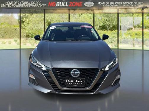 Gun Metallic 2021 Nissan Altima SR FWD