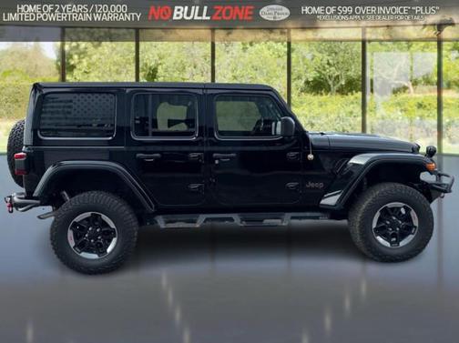 Black Clearcoat 2018 Jeep Wrangler Unlimited Rubicon