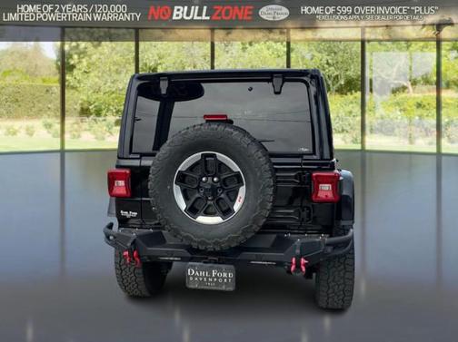 Black Clearcoat 2018 Jeep Wrangler Unlimited Rubicon