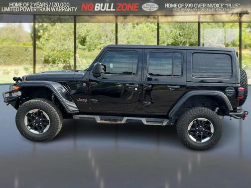 Black Clearcoat 2018 Jeep Wrangler Unlimited Rubicon