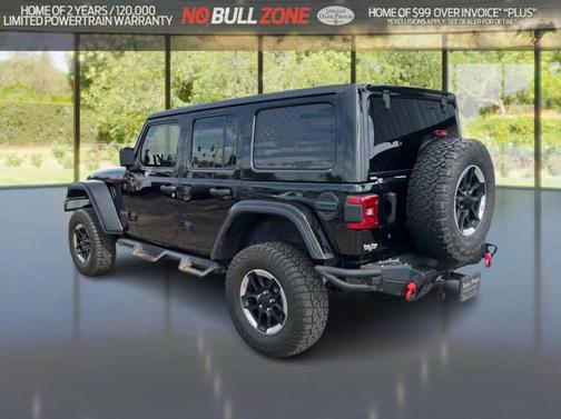 Black Clearcoat 2018 Jeep Wrangler Unlimited Rubicon