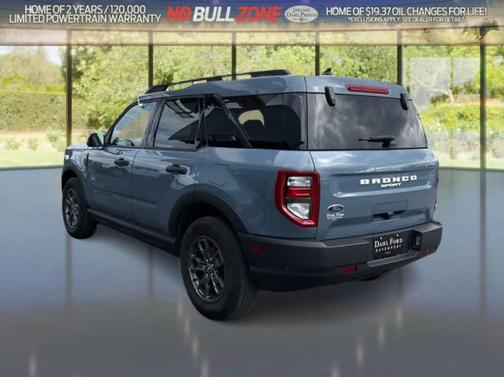 Azure Gray Metallic Tri-Coat 2024 Ford Bronco Sport Big Bend