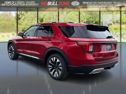 RAPID RED MET TINTED CC 2026 Ford Explorer Platinum