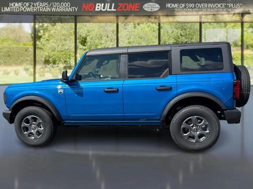 Velocity Blue Metallic 2026 Ford Bronco Big Bend