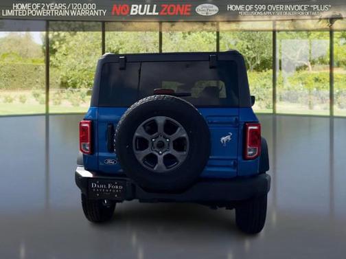 Velocity Blue Metallic 2026 Ford Bronco Big Bend