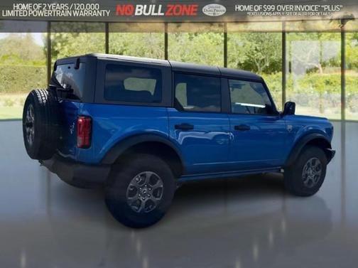 Velocity Blue Metallic 2026 Ford Bronco Big Bend