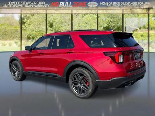Rapid Red Metallic Tinted Clearcoat 2026 Ford Explorer ST