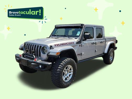 Billet Silver Metallic Clearcoat 2020 Jeep Gladiator Rubicon 4x4