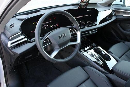 Glacier White Metallic 2025 Audi A5 Premium Plus TFSI quattro S tronic