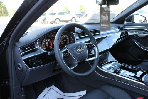 mythos black metallic 2026 Audi A8 55 TFSI quattro Tiptronic