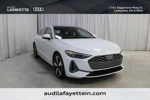 Glacier White 2025 Audi A5 Premium TFSI quattro S tronic