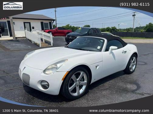 2008 Pontiac Solstice Convertible 2D