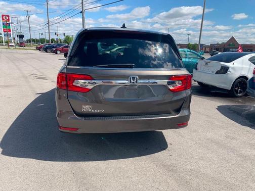 Blue 2018 Honda Odyssey EX-L