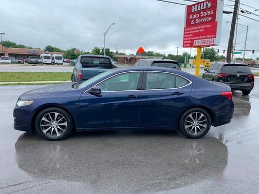 Blue 2015 Acura TLX FWD