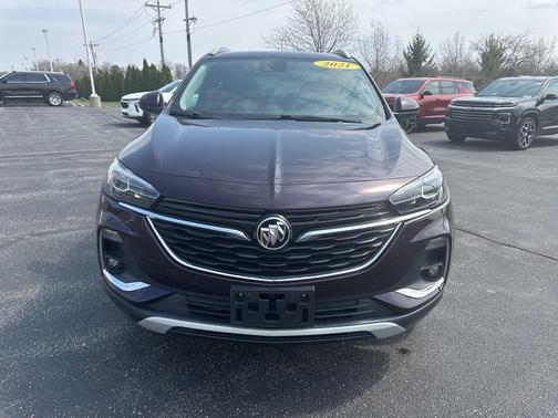 Black Currant Metallic 2021 Buick Encore GX Essence