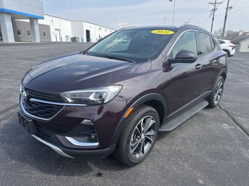 Black Currant Metallic 2021 Buick Encore GX Essence