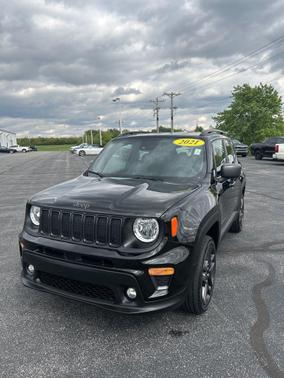 Black Clearcoat 2021 Jeep Renegade 80th Anniversary 4x4