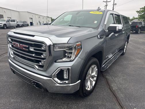 Satin Steel Metallic 2019 GMC Sierra 1500 SLT