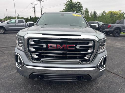 Satin Steel Metallic 2019 GMC Sierra 1500 SLT