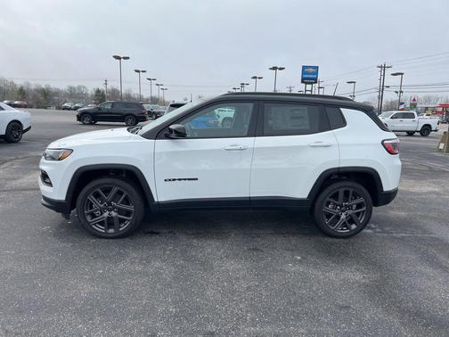 Bright White Clearcoat 2026 Jeep Compass Limited