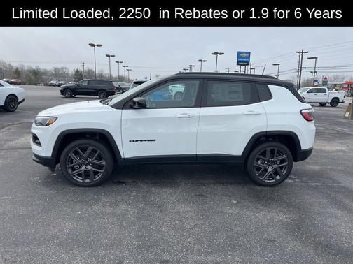 Bright White Clearcoat 2026 Jeep Compass Limited