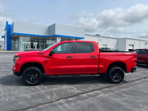 Red Hot 2026 Chevrolet Silverado 1500 Custom Trail Boss