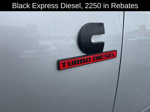 Silver Zynith 2026 RAM 2500 Black Express Crew Cab 4x4 6'4' Box
