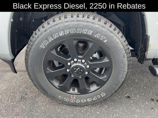 Silver Zynith 2026 RAM 2500 Black Express Crew Cab 4x4 6'4' Box