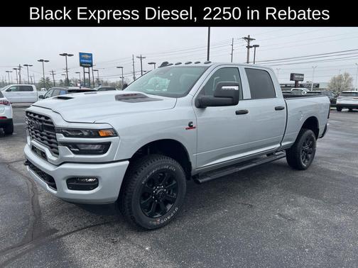Silver Zynith 2026 RAM 2500 Black Express Crew Cab 4x4 6'4' Box