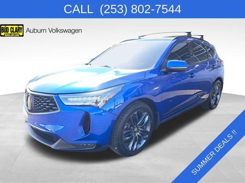 Blue 2022 Acura RDX A-Spec