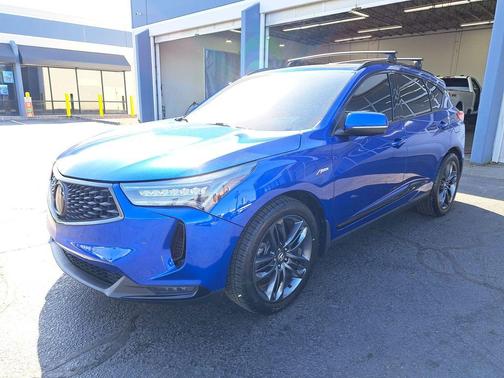 Blue 2022 Acura RDX A-Spec