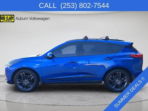 Blue 2022 Acura RDX A-Spec