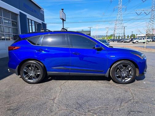 Blue 2022 Acura RDX A-Spec